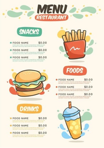 Before You Eat, Take A Look At The Menu